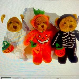 Happy Halloween Plush Land Teddy Bears